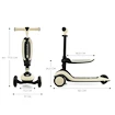 Trottinette Kinderkraft Halley Stone White