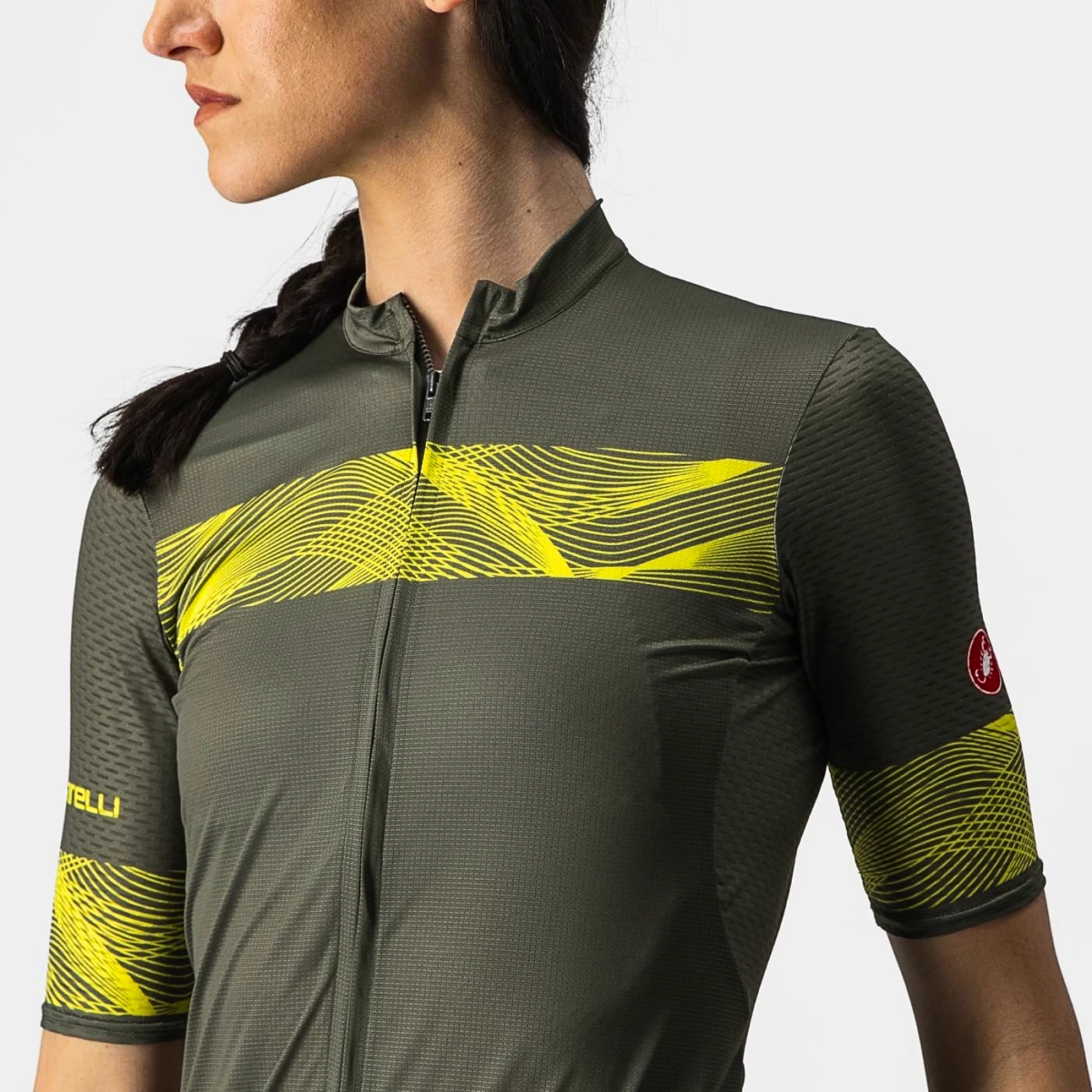 Castelli Fenice Military Vert/Soufre