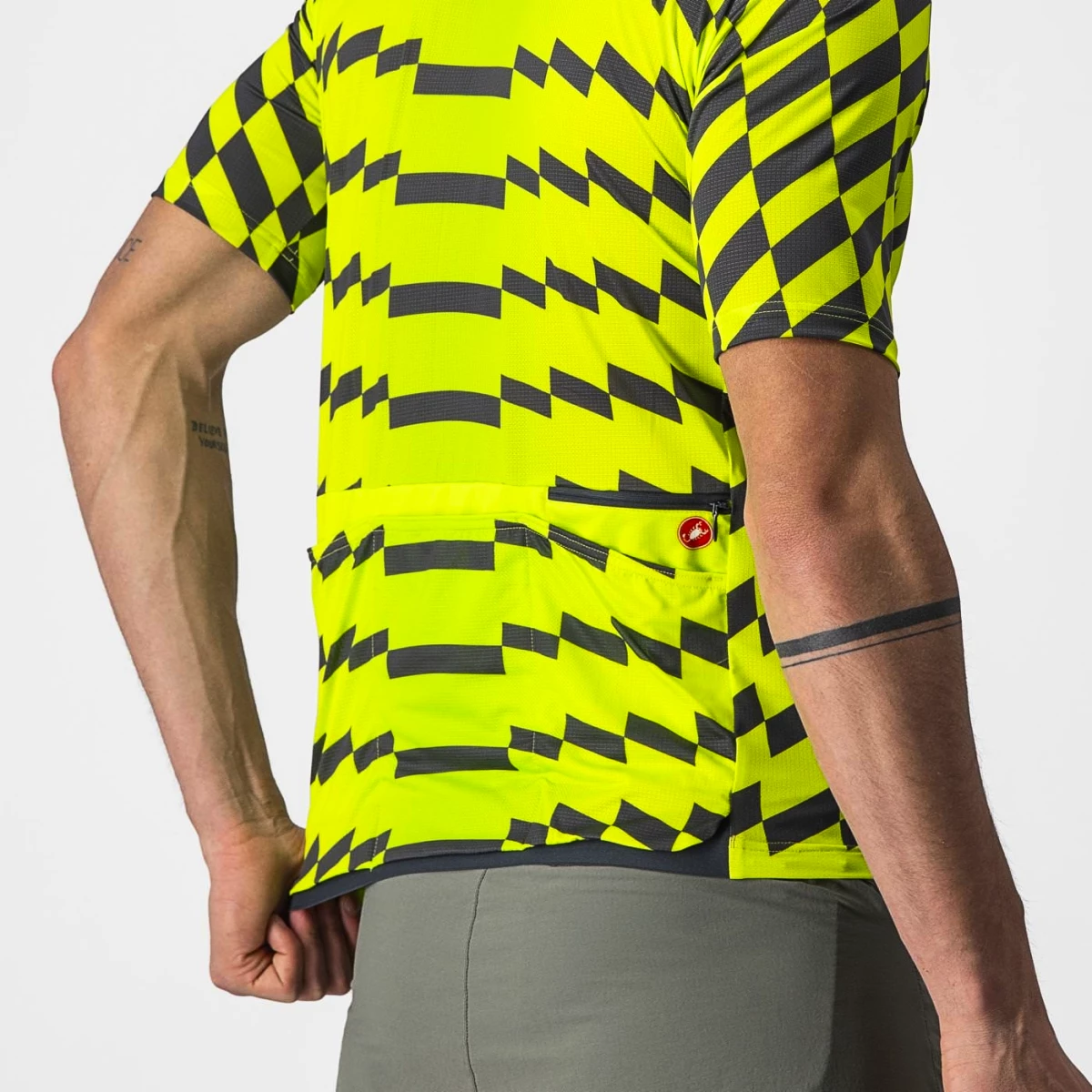 Castelli Unlimited Sterrato Electrique Lime/Gris