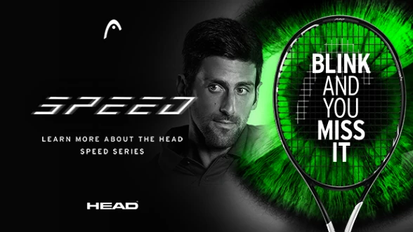 Raquettes de tennis Head Graphene Speed 360 avec Novak Djokovic