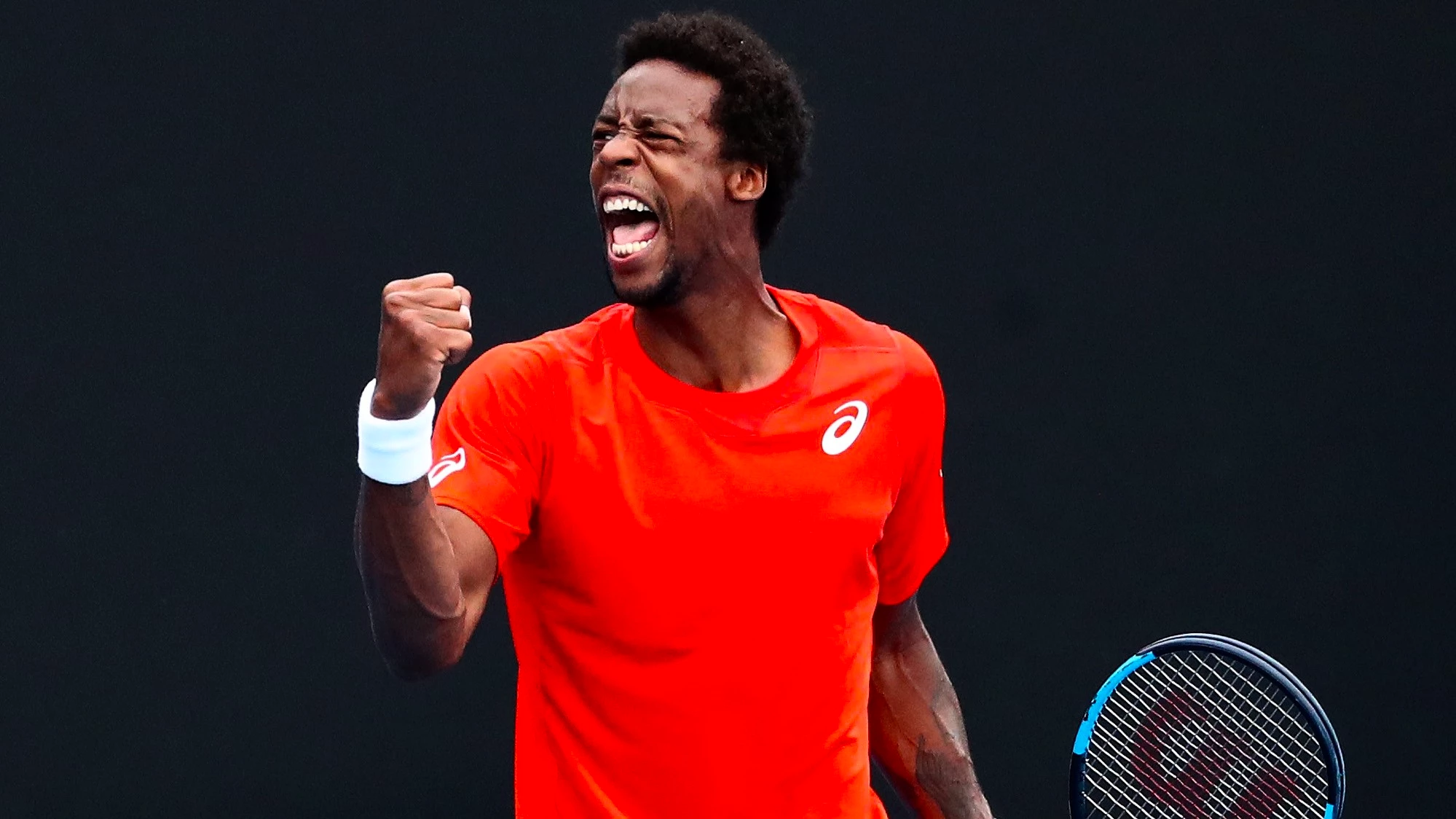 Gaël Monfils à l'Open d'Australie