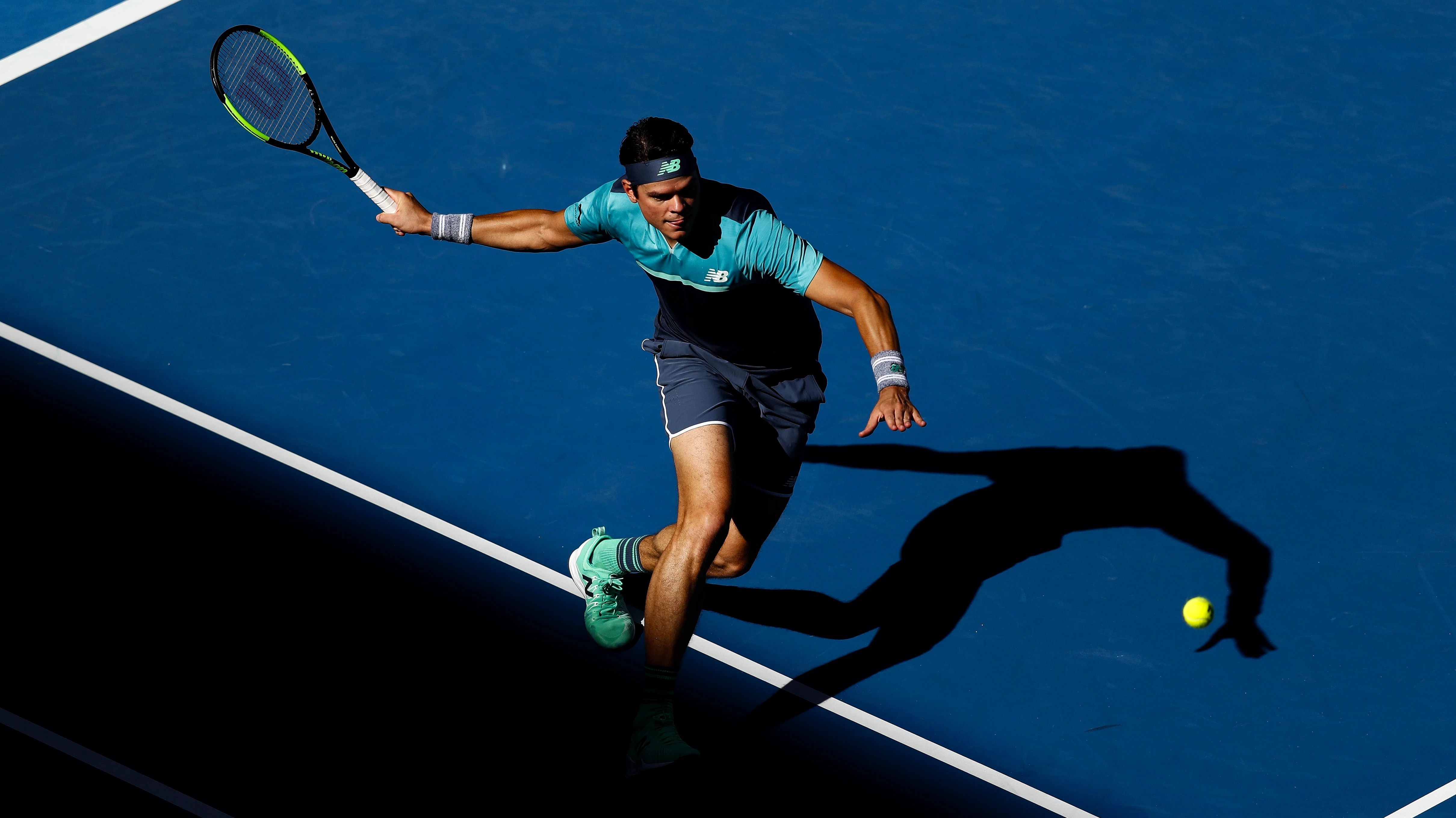 Milos Raonic à l'Open d'Australie