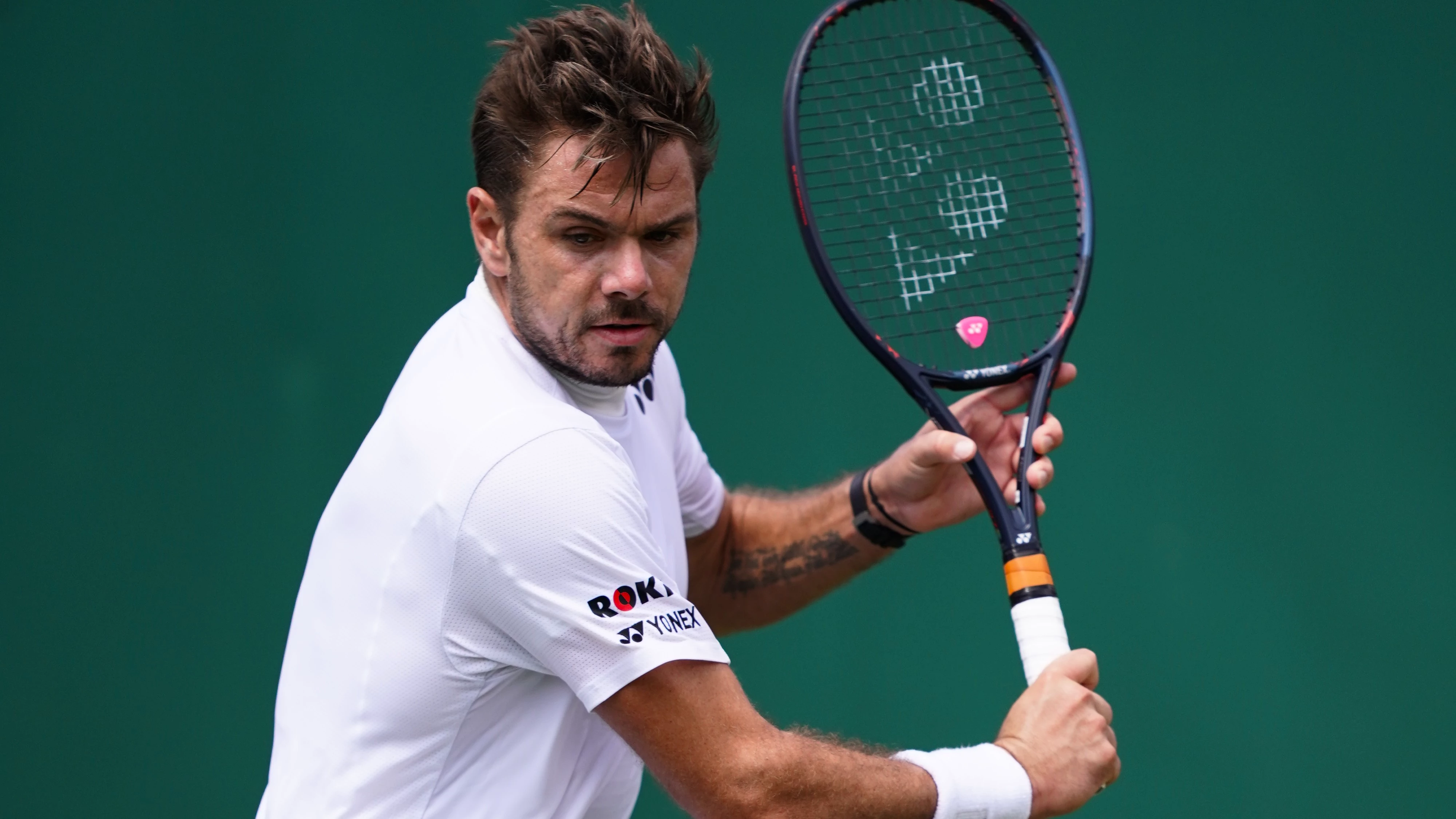 Stanislas Wawrinka à Wimbledon