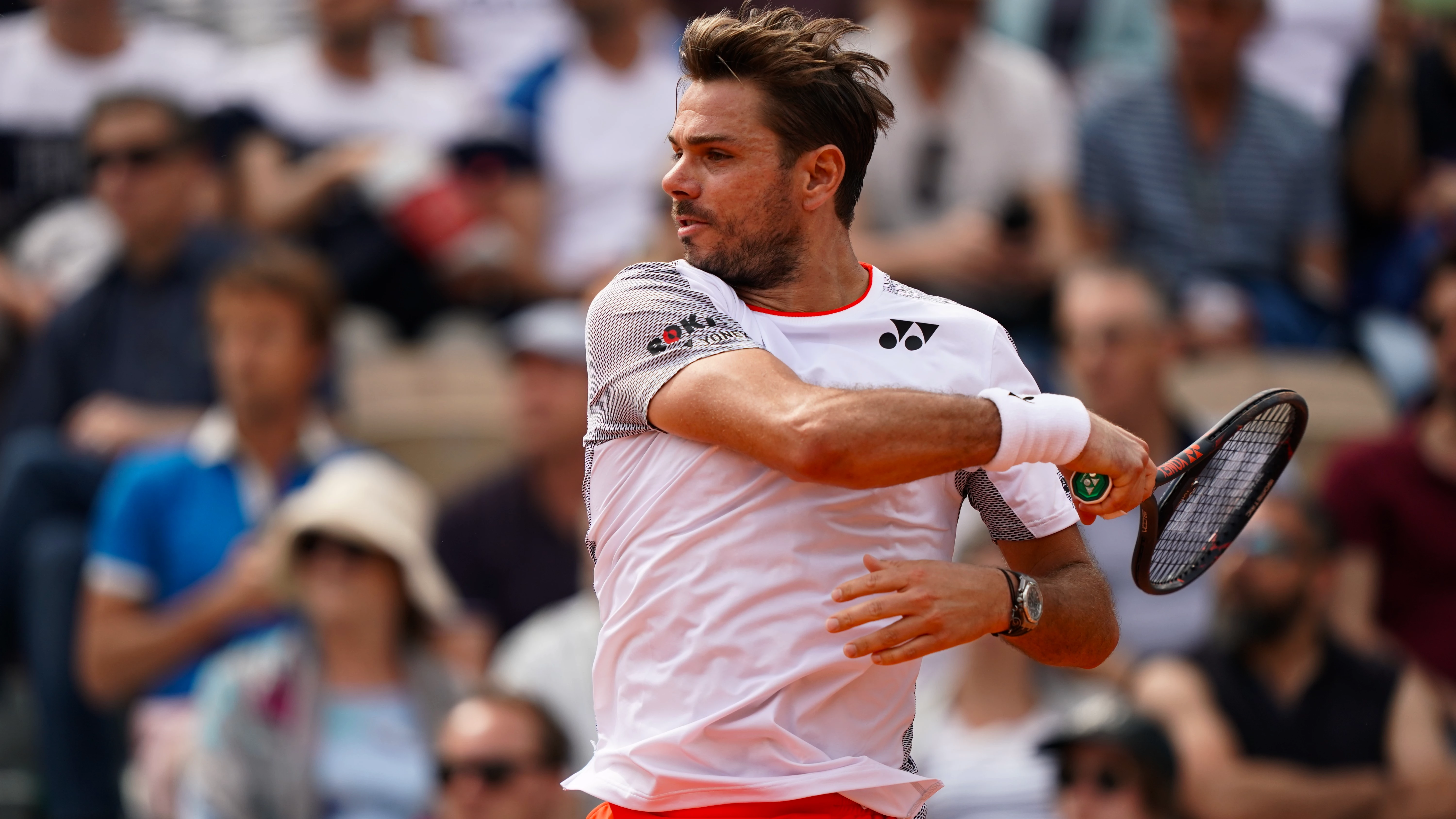 Stanislas Wawrinka à Roland-Garros