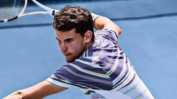 Dominic Thiem et les nouveaux vêtements adidas