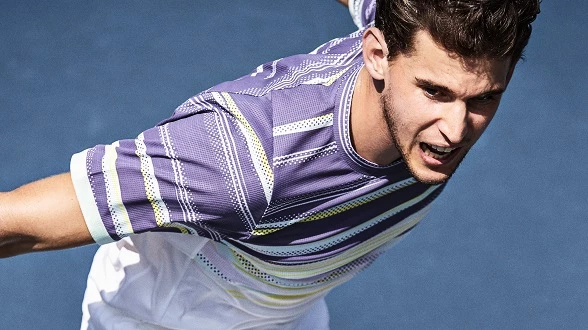 Dominic Thiem et les nouveaux vêtements adidas