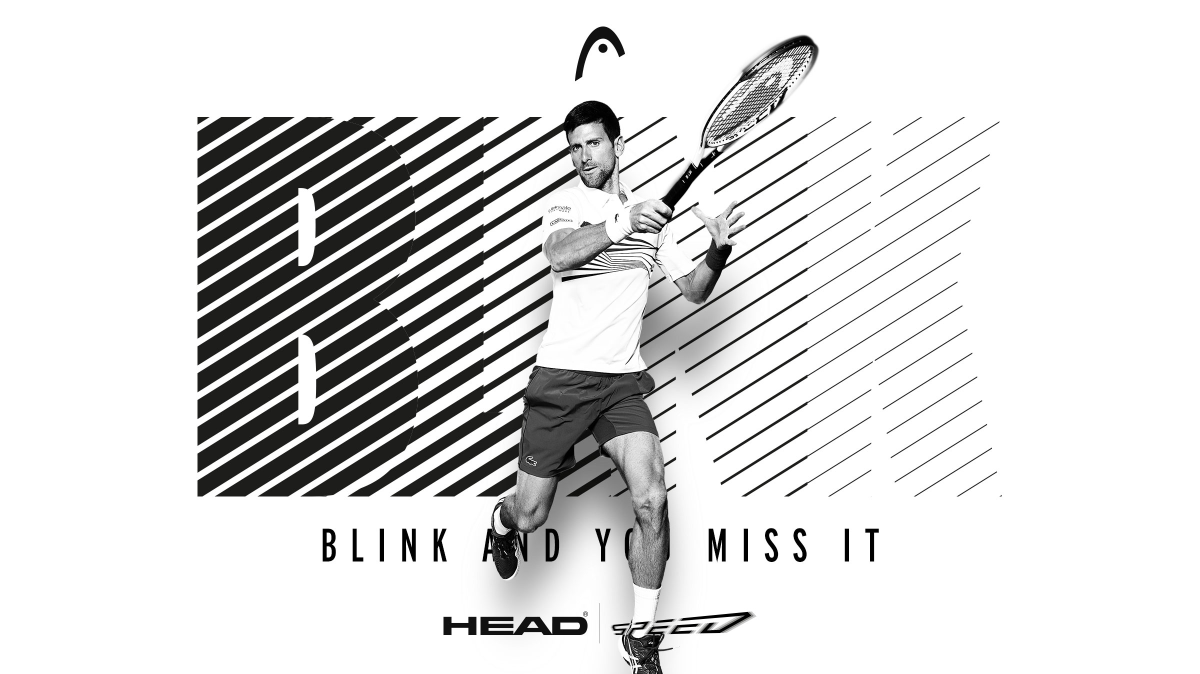 Les raquettes de tennis Head Graphene 360+ Speed sont l'outil tueur de Novak Djoković