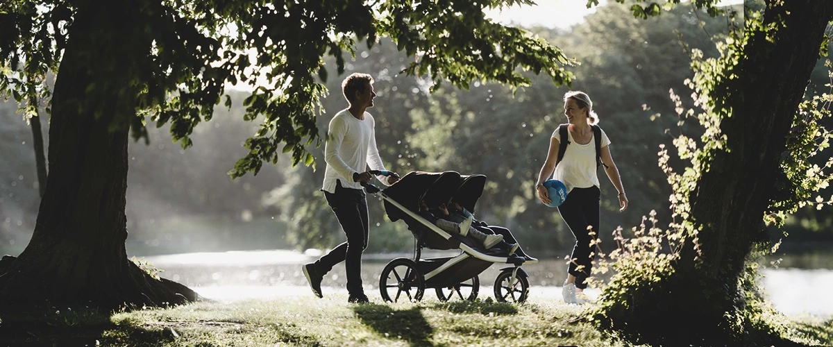 Les poussettes Thule Urban Glide 2 conviennent également aux jumeaux