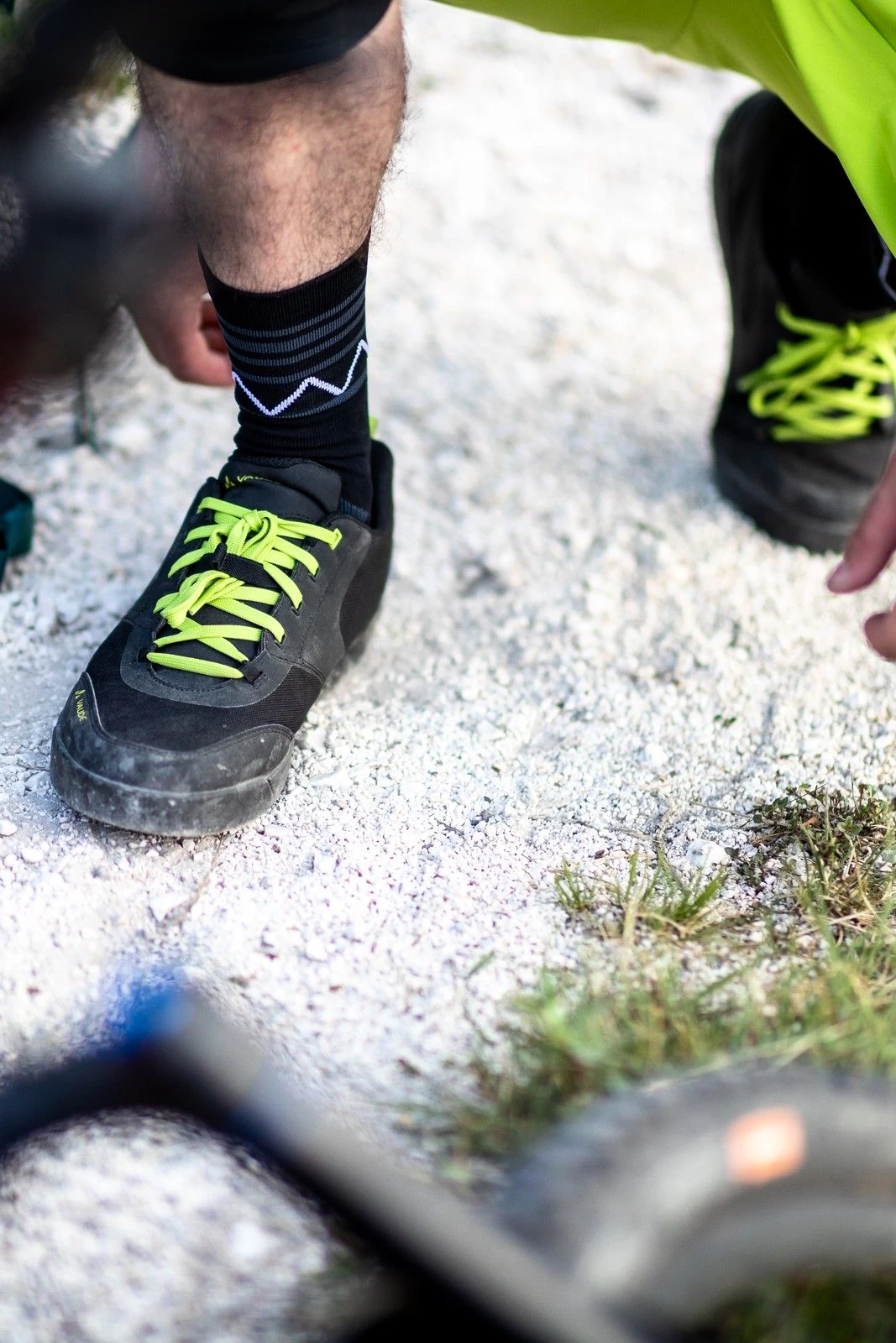 VAUDE Fils de Moab. Chaussures de vélo tout terrain Noir/Avocat