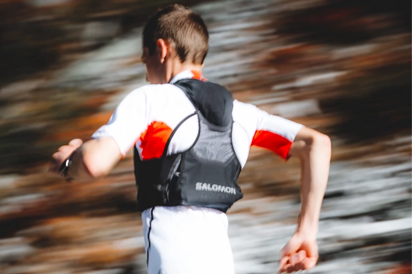Petit gilet de running