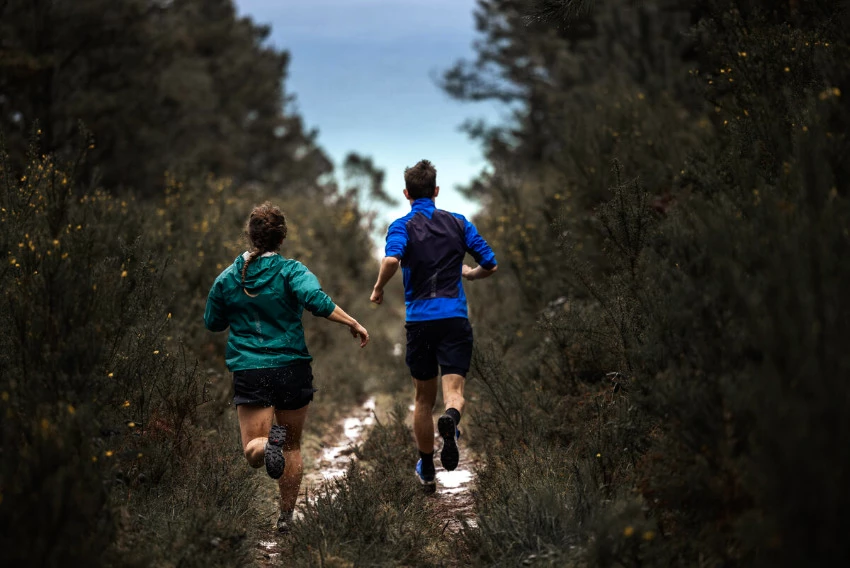 Courir dans la nature