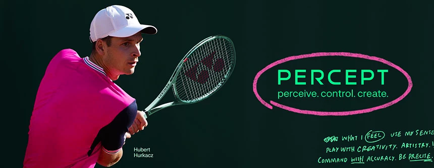 Hubert Hurkacz et Yonex Percept