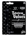 Valve tubeless PEATY'S  X chris king (mk2) black tubeless valves - 80mm (ptv2-80-blk-12)