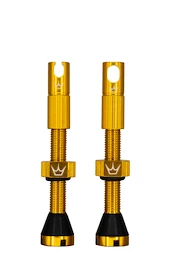 Valve tubeless PEATY'S X chris king (mk2) gold tubeless valves - 42mm (ptv2-42-gld-12)