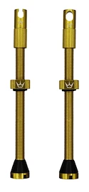 Valve tubeless PEATY'S X chris king (mk2) gold tubeless valves - 80mm (ptv2-80-gld-12)