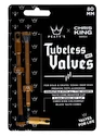 Valve tubeless PEATY'S  X chris king (mk2) mango tubeless valves - 80mm (ptv2-80-mng-12)