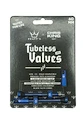 Valve tubeless PEATY'S  X chris king (mk2) navy tubeless valves 60mm (ptv2-60-nvy-12)