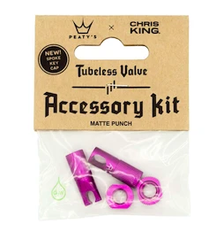 Valve tubeless PEATY'S X chris king (mk2) punch tubeless valves accessory kit (ptv2-accs-pun-12)