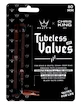 Valve tubeless PEATY'S  X chris king (mk2) red tubeless valves - 80mm (ptv2-80-red-12)