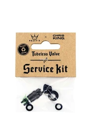 Valve tubeless PEATY'S X chris king (mk2) tubeless valve service kit (ptv2-service-12)