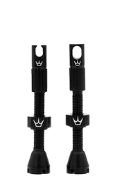 Valve tubeless PEATY'S X chris king (mk2) tubeless valves - 42mm / black workshop pack (26 pcs) (ptv2-42-blk-w26)