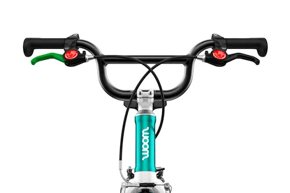 Vélo d’enfant Woom 3 Automagic GO Metallic Turquoise