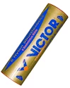 Volants de badminton Victor  Nylon Shuttle 2000 Gold - Yellow (6 Pack)  bande bleue (jusqu’à 11-21°C)