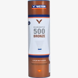 Volants de badminton Victor Nylon Shuttle 500 Bronze Yellow