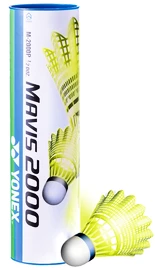 Volants de badminton Yonex Mavis 2000 Yellow (6 Pack)