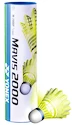 Volants de badminton Yonex  Mavis 2000 Yellow (6 Pack)  bande verte (jusqu’à 19-29°C)