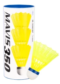 Volants de badminton Yonex Mavis 350 Yellow (3 Pack)